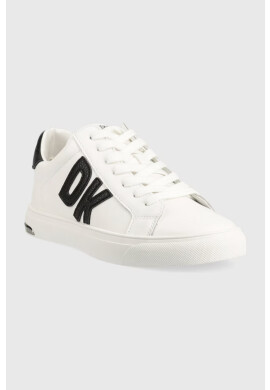 DKNY Кожени маратонки ABENI в бяло K1300916 - Pepit.bg