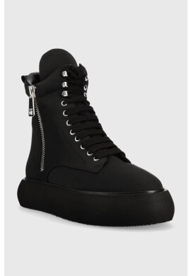 DKNY Маратонки Aken в черно с платформа - Pepit.bg