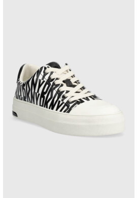 DKNY Маратонки YORK в бяло K1385027 - Pepit.bg