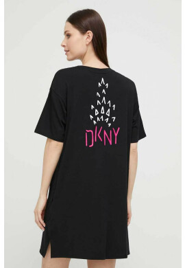 DKNY Нощница дамска в черно - Pepit.bg