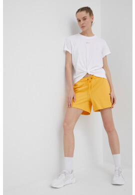 DKNY Памучна тениска в бяло - Pepit.bg
