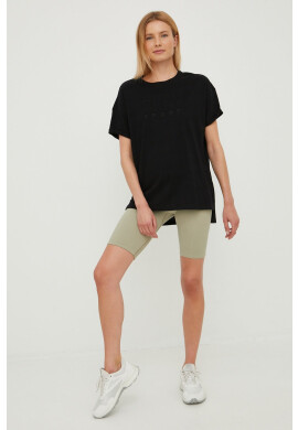 DKNY Памучна тениска в черно - Pepit.bg