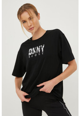 DKNY Памучна тениска - Pepit.bg