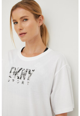 DKNY Памучна тениска - Pepit.bg