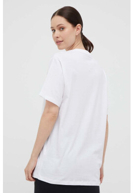 DKNY Памучна тениска в бяло - Pepit.bg