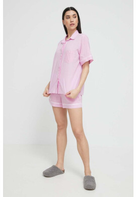 DKNY Пижама дамска в розово - Pepit.bg