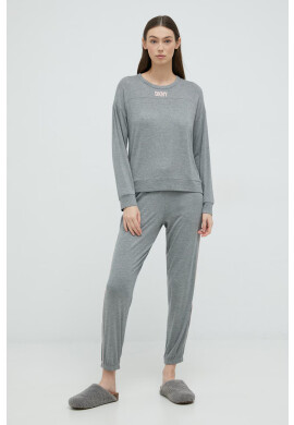 DKNY Пижама дамска в сиво - Pepit.bg