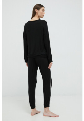 DKNY Пижама дамска в черно - Pepit.bg