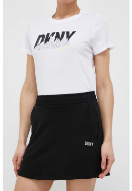 DKNY Пола в черно къс модел със стандартна кройка - Pepit.bg