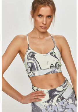 DKNY Спортен сутиен в лилаво с десен - Pepit.bg