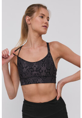 DKNY Спортен сутиен в сиво с десен - Pepit.bg