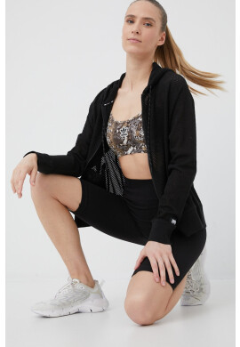 DKNY Суичър в черно с изчистен дизайн - Pepit.bg