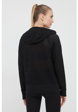 DKNY Суичър в черно с изчистен дизайн - Pepit.bg
