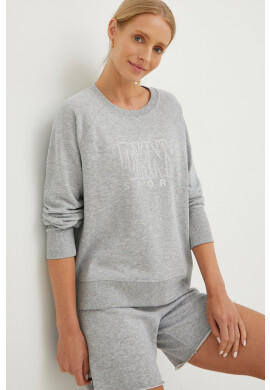 DKNY Суичър в розово с апликация - Pepit.bg