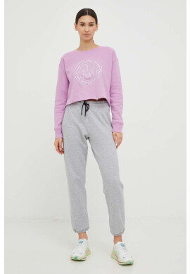 DKNY Суичър в розово с изчистен дизайн - Pepit.bg