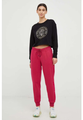 DKNY Суичър в черно с изчистен дизайн - Pepit.bg