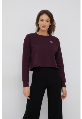 DKNY Суичър в бяло с изчистен дизайн - Pepit.bg