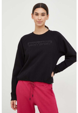 DKNY Суичър в черно с апликация - Pepit.bg
