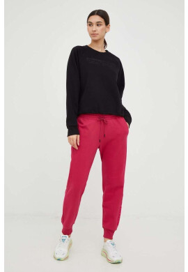 DKNY Суичър в черно с изчистен дизайн - Pepit.bg