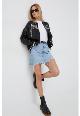 DKNY Суичър в черно с десен - Pepit.bg