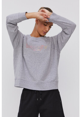 DKNY Суичър дамски в сиво с принт - Pepit.bg