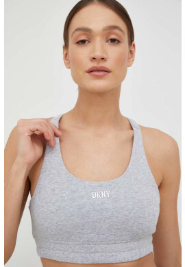 DKNY Сутиен в сиво с изчистен дизайн - Pepit.bg