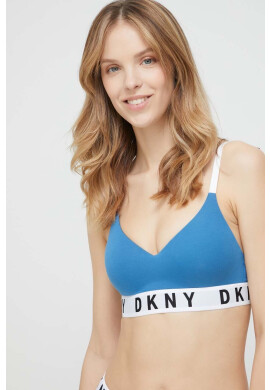 DKNY Сутиен в черно с изчистен дизайн - Pepit.bg
