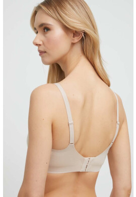 DKNY Сутиен в бежово с изчистен дизайн - Pepit.bg