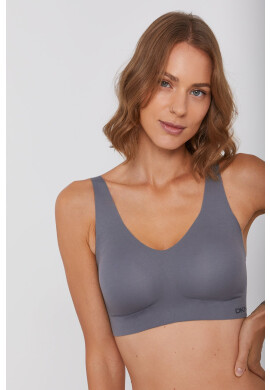 DKNY Сутиен в черно от дантела с изчистен дизайн - Pepit.bg