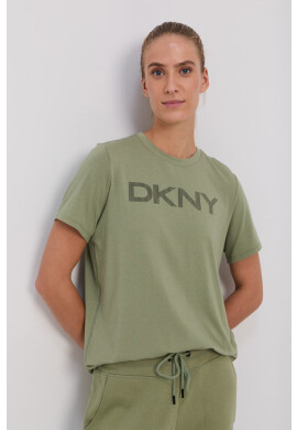 DKNY Тениска дамска в зелено - Pepit.bg
