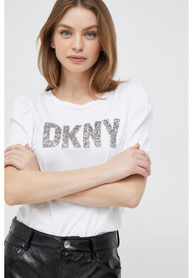 DKNY Тениска в бяло - Pepit.bg