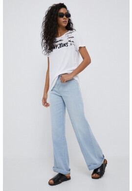 DKNY Тениска в бяло - Pepit.bg