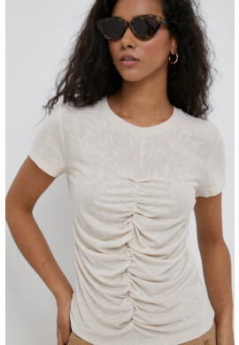 DKNY Тениска в бежово - Pepit.bg