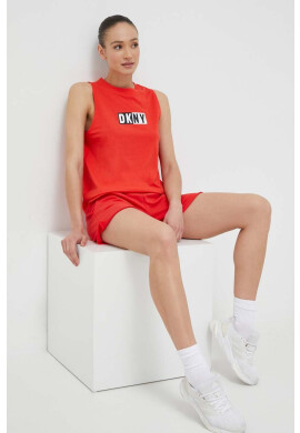 DKNY Топ дамски в червено - Pepit.bg