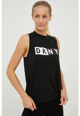 DKNY Топ дамски в бяло - Pepit.bg