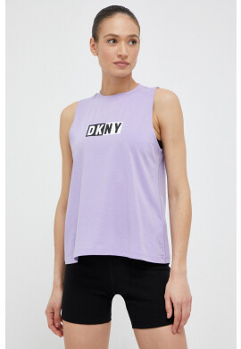 DKNY Топ дамски в лилаво - Pepit.bg