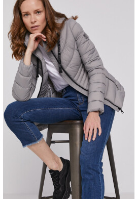 DKNY Яке дамско в сиво с преходна изолация - Pepit.bg
