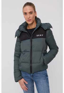 DKNY Яке дамско в сиво със зимна изолация - Pepit.bg