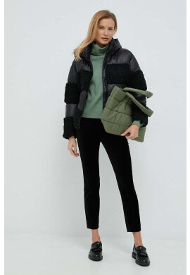 DKNY Яке в черно със зимна изолация с уголемена кройка - Pepit.bg