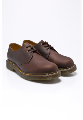 Dr. Martens Половинки обувки от велур 1461 в кафяво 11838201 - Pepit.bg