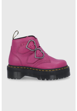Dr. Martens Кожени боти Devon Heart - Pepit.bg
