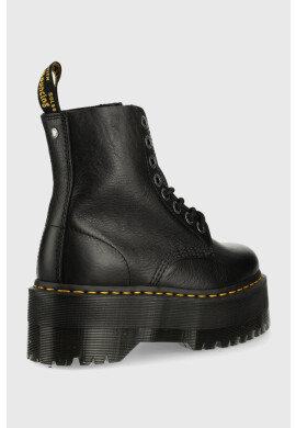 Dr. Martens Кожени кубинки 1460 Pascal Max в черно с платформа - Pepit.bg