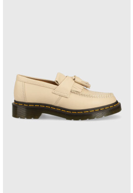 Dr. Martens Кожени мокасини Adrian в бежово с равна подметка DM22760292 - Pepit.bg