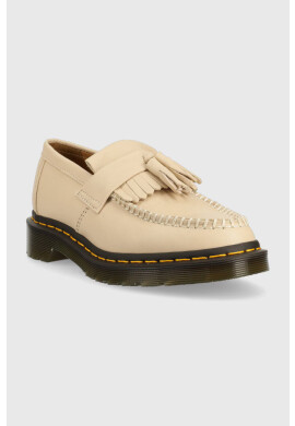 Dr. Martens Кожени мокасини Adrian в бежово с равна подметка DM22760292 - Pepit.bg
