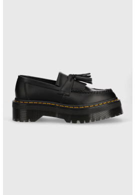 Dr. Martens Кожени мокасини Adrian Quad в черно с платформа DM27989001 - Pepit.bg