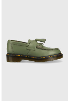 Dr. Martens Кожени мокасини Adrian YS в зелено - Pepit.bg