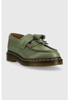 Dr. Martens Кожени мокасини Adrian YS в зелено - Pepit.bg