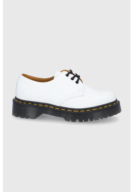 Dr. Martens Кожени половинки обувки Bex 1461 в бяло - Pepit.bg