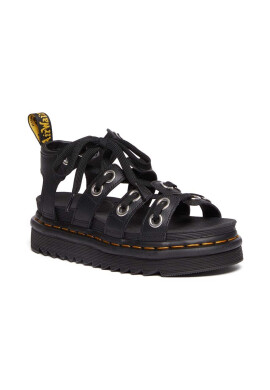 Dr. Martens Кожени сандали Blaire HDW в черно с платформа DM30701001 - Pepit.bg