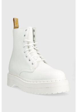Dr. Martens Кубинки V Jadon II Mono в бяло с платформа - Pepit.bg